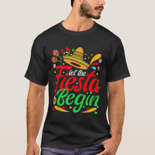 T-shirt Laissez la fiesta commencer drôle Cinco De Mayo Me