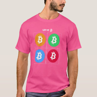 T-shirt Laissez-le Bitcoin XRP Solana Kaspa Cardano Crypto