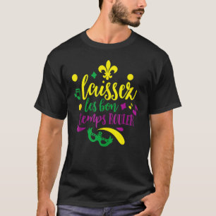 T-shirt Laissez Le Bon Temps Rouler Mardi Gras Parade Masq