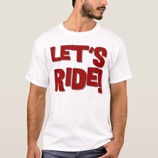 T-SHIRT LAISSEZ LE TOUR DES USA (Devant)