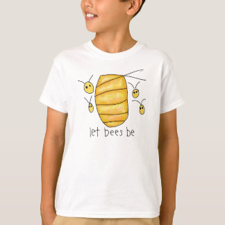 T-shirt « Laissez les abeilles être »
