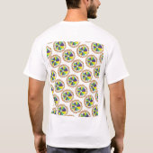 T-shirt Laissez Les Bon Temps Rouler Mardi Gras King Cake (Dos)