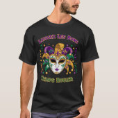 T-shirt Laissez Les Bons Temps Rouler Mardi Gras Mask (Devant)