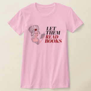 T-shirt Laissez-les lire des livres