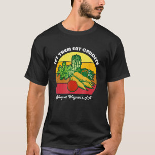 T-shirt Laissez-les manger le mème de Crudite Wegner