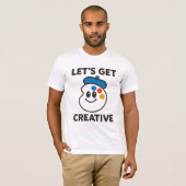 T-shirt Laissez libre cours à votre imagination ! (Devant entier)