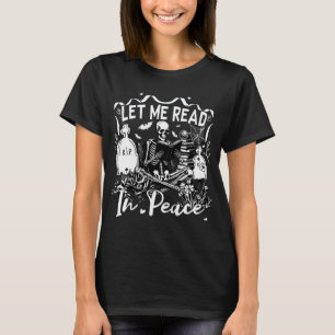 T-shirt Laissez-Moi Lire En Paix Confort Couleurs Chemise,