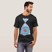 T-shirt Laissez-moi pêcher (Devant entier)