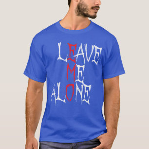 T-shirt Laissez-moi seul Emo esthétique Goth Scène Alterna