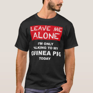 T-shirt LAISSEZ-MOI SEUL Je ne parle qu'à mon cochon de GU