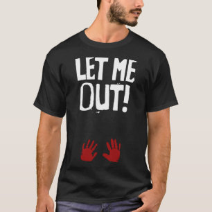 T-shirt Laissez-moi sortir la Faire-part de grossesse d'Ha
