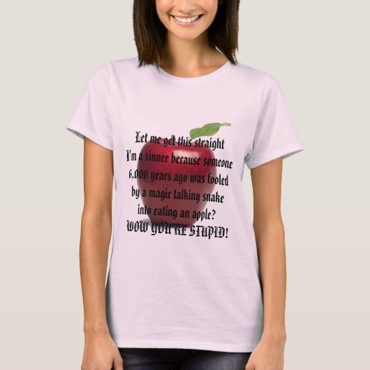T-shirt Laissez-moi vous expliquer (Devant)