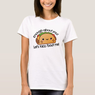 T-shirt Laissez-nous accès de taco je Novely drôle