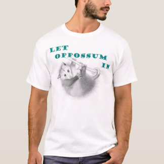 T-shirt Laissez Oppossum dedans