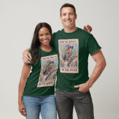 T-SHIRT LAISSEZ TOMBER LA PRINCESSE – SOYEZ LA SORCIÈRE (Unisexe)