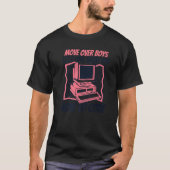 T-shirt Laissez Une Fille Vous Montrer Comment Code Coder  (Devant)
