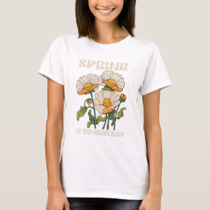 T-shirt Laissez vos rêves s'épanouir