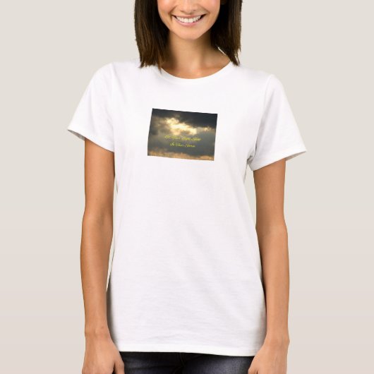 T-shirt Laissez votre lumière briller dans leur tempête (Devant)