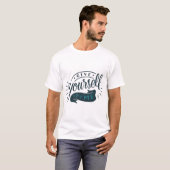 T-SHIRT LAISSEZ-VOUS DU TEMPS (Devant entier)