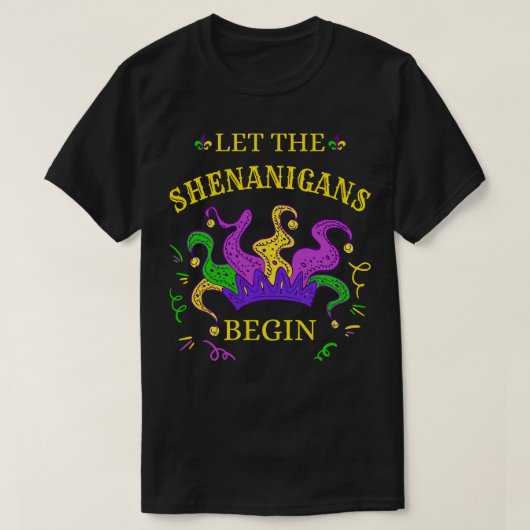 T-shirt Laissons les Shenanigans commencer III (Design devant)
