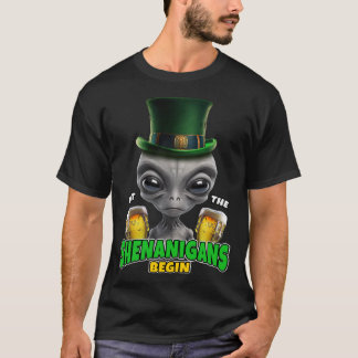 T-shirt Laissons les Shenanigans commencer la Saint Patric