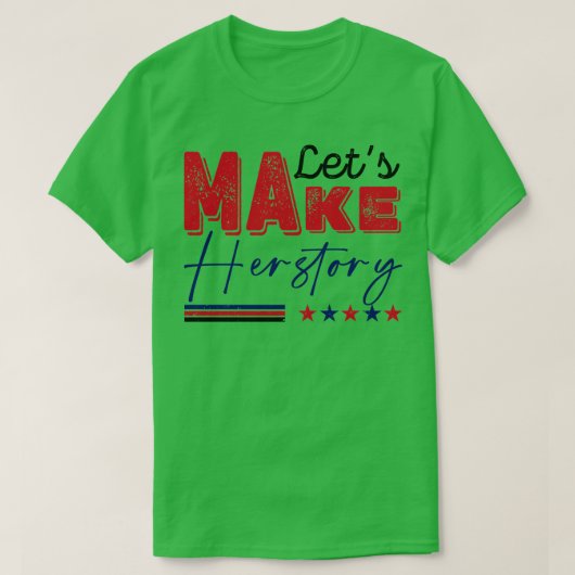 T-shirt Laissons l'historique (Design devant)
