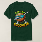 T-shirt Laissons passer les noix de coco (Design devant)