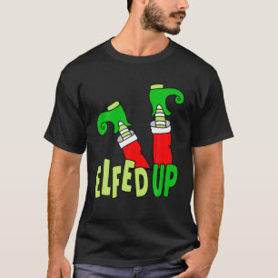 T-shirt Laissons S'Évanouir, L'Elfe Écoulé Tomber, L'E Drô