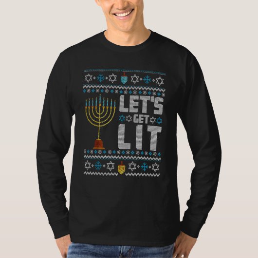 T-shirt Laissons tomber Hanoukka (Devant)