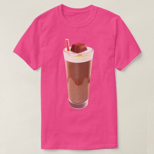 T-shirt Lait au chocolat (Design devant)