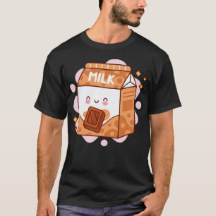 T-shirt Lait au chocolat Kawaii