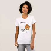 T-shirt Lait d'amande (Devant entier)
