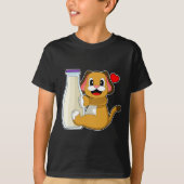 T-shirt Lait de chien (Devant)