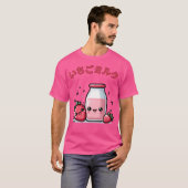 T-shirt Lait de fraise (Devant entier)