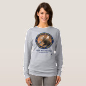 T-shirt Lait de l'élan de Matanuska (Devant entier)