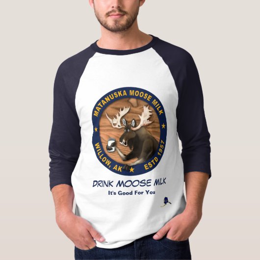 T-shirt Lait d'orignal Matanuska (Devant)