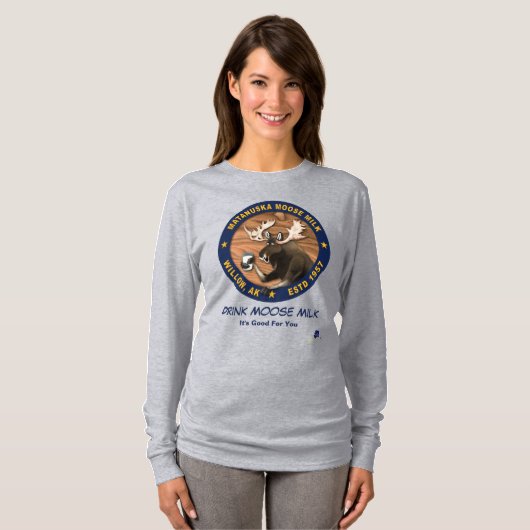 T-shirt Lait d'orignal Matanuska (Devant entier)