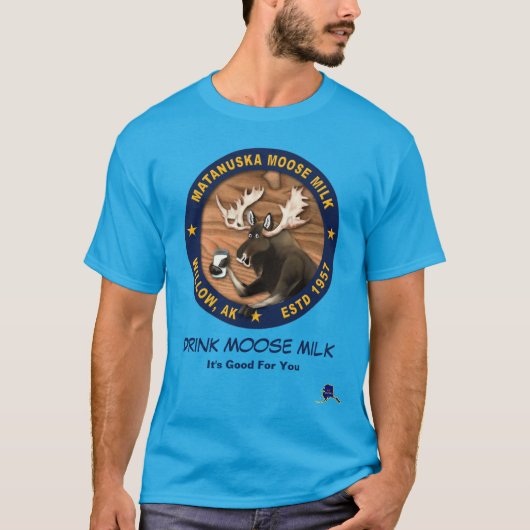 T-shirt Lait d'orignal Matanuska (Devant)