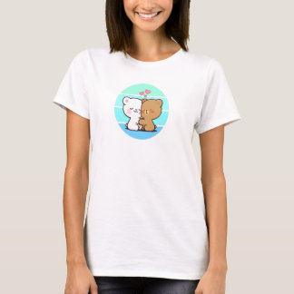 T-shirt lait et mocha