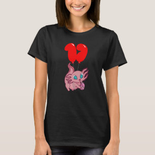 T-shirt Lait fraise Axolotl 17e anniversaire Enfants Ballo
