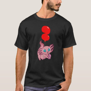 T-shirt Lait fraise Axolotl 2e anniversaire enfants Balloo