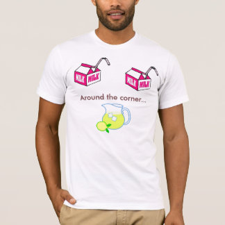 T-shirt Lait, lait, limonade au coin de la rue…