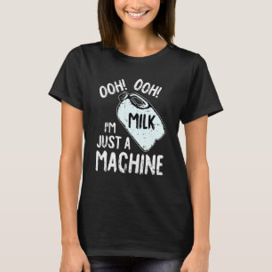 T-shirt Lait Machine Allaitement Funny Mère Mère M
