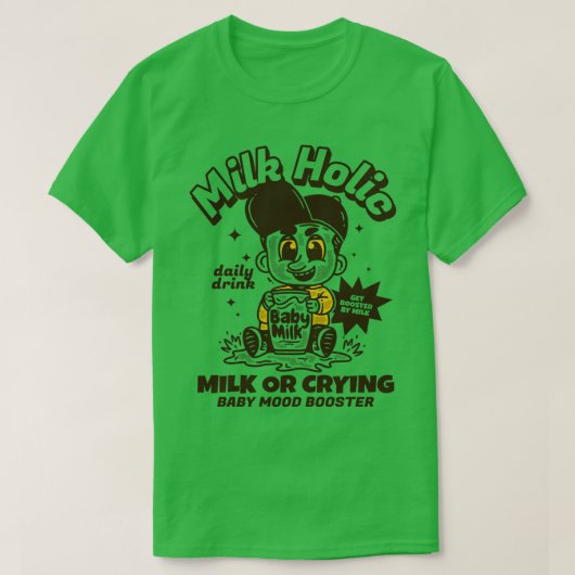 T-shirt Lait sacré (Design devant)