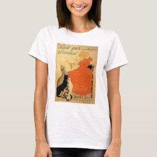 T-shirt 'Lait stérilisé pur de La Vingeanne', 1894 (co