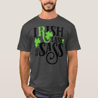 T-shirt Laiton irlandais plein de Jour de la Saint Patrick