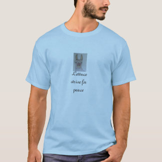 T-shirt Laitue en lutte pour la paix