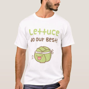 T-shirt Laitue Faites Notre Meilleur Humour Cute Pun