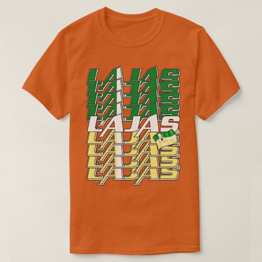 T-shirt Lajas Cascade texte 3 (Design devant)
