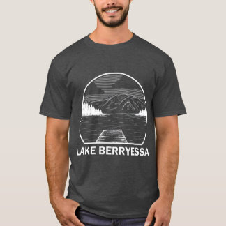 T-shirt LAKE BERRYESSA CALIFORNIA Funny Pêche Camping
